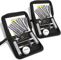 Tire Repair Kit, Sets of 2-24pcs Professional Heavy Duty Universal Emergency Flat Tire Repair Kit to Fix Punctures, for car M