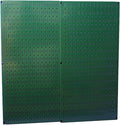 Green Metal Pegboard by Wall Control - 2 Pack