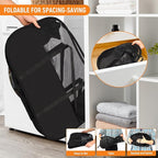 Collapsible Laundry Baskets with Easy Carry Handles, 95L Clothes Hamper for Storage, Foldable Laundry Basket Tear-proof, Larg