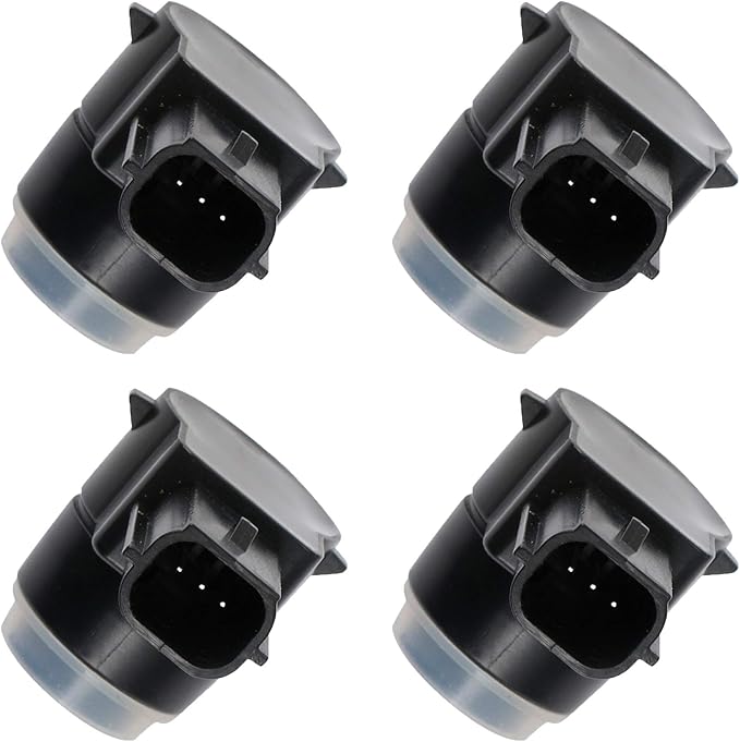 4pcs Reverse Backup Parking Rear Bumper Park Assist Object Sensor 15239247 25961317 25961321 25962147 for Cadillac Buick Chevrolet Chevy GMC
