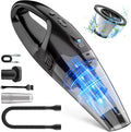 Handheld Vacuum Cordless Rechargeable with LED Light, Car Vacuum Portable Cordless, Hand Vacuum Cleaner Car Seats, Home, Quic