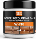 Leather Recoloring Balm Leather Color Restorer Scratch Repair Leather Paint for Furniture Couches Car Seats Shoes Bags Leathe