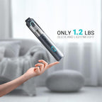 Ofuzzi H8 Apex Car Vacuum Cleaner, Portable Handheld Vacuum with 12000Pa High Power, Ultra-Lightweight 1.2lbs, USB-C Fast Cha