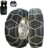 Car Snow Chains, Auto-Fixing Tire Chains for Smart #1 SUV 2022-2025, Quick Fit Portable Reusable Universal Emergency Traction