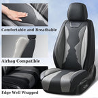 Coverado Car Seat Covers, Front Covers for Cars, Car Seat Cover Front Seats, Automotive Seat Cover, Waterproof, Leather Car S