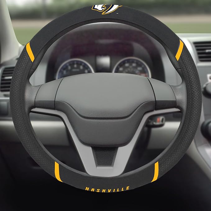 FANMATS NHL Unisex-Adult Steering Wheel Cover