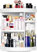Makeup Organizer 360 Degree Rotating 7 Adjustable Layers Large Capacity Cosmetic Organizer Transparent Make Up Organizers and