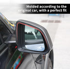Rearview Mirror Guard Cover for Tesla Model Y Juniper 2025 2026 Side Mirror Cover Exterior Accessories of 2pc (Matte Carbon Fiber) (Not fit 2026 Standard & Performance)