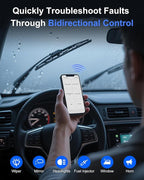 GOOLOO DEEPSCAN DS200 OBD2 Scanner Diagnostic Tool, Bluetooth Wireless All System Diagnostics for iOS & Android,