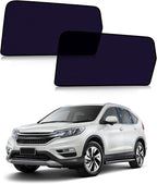 XCBYT Car Window Shades for 2017-2022 CRV | Static Cling Rear Side Window Semi-Transparent Sunshade, UV Protection, Privacy for Kids & Pets, Easy Install, No Residue (2 PCS)