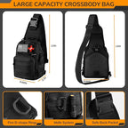 Survival Kit, 250pcs Survival Tools Tactical Gear and Trauma Bag, Survival First Aid Kit with Molle Crossbody Bag & Emergency