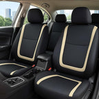 BELOMI Car Seat Covers Only, Breathable Premium Cloth Auto Seat Cover, Universal Front and Rear Seat Covers, Automotive Inter