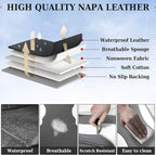 Coverado Car Seat Covers, Front Covers for Cars, Car Seat Cover Front Seats, Automotive Seat Cover, Waterproof, Leather Car S