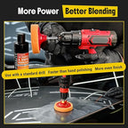 Carfidant Scratch and Swirl Remover - Car Scratch Remover for Vehicles Paint - Polishing Compound for Cars - Paint Restorer Kit with Pad, Microfiber and Sanding Block