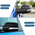 2 PCS Door Rearview Mirror Cover for Dodge RAM 1500 TRX 2021-2024 Exterior Decoration Accessory Kit (Gloss Black)