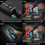NEXPOW Car Jump Starter 2026 Upgraded Car Battery Jump Starter Pack 3000A Peak for Up to 9.0L Gas and 7.0L Diesel Engine 12V