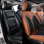 Coverado Front Seat Covers, Car Seat Covers Front Seats, Leather Seat Covers for Cars, Automotive Seat Covers Car Seat Protec