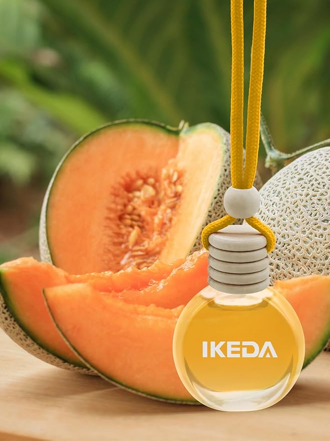 Ikeda Car Air Freshener: Hanging Car Smell Air Freshener | 10ml Hanging Car Perfume | Long Lasting Fragrance | Strong Scents 
