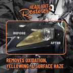Chemical Guys Headlight Restore and Protect - Cleans, Restores Clarity, and Protects Headlights from Future Fading, Safe for Trucks, SUVs, Motorcycles, RVs & More - 16 oz