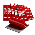 3M Double Sided Adhesive Pads for Dash Cam Mount 2.2" x 2.2" 6 Pack Heavy Duty Mounting Tape for Windshield GPS Camera Holder Dashboard & Outdoor Automotive Applications