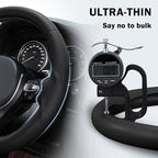 Steering Wheel Cover for BMW X3(2014-2017) X5(2014-2018) 3 Series(2012-2019) 5 Series(2014-2016) 328i 320i 330i 325i 528i 535i 530i 540i M3 2 4 6 Series X4 X6 M2 M4 M5 M6 (Black)