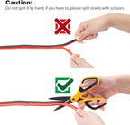 CARTMAN 2 Gauge 16 Feet Jumper Cable 800AMP Heavy Duty Booster Cables with Carry Bag