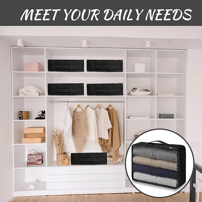 Silkfly 8 Pcs XL Packing Cube for Travel Luggage Organizer Suitcase High Capacity Large Packing Bag Bulk Reusable Mesh Travel