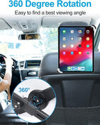woleyi Car Headrest Large Tablet Mount, Heavy Duty Ultra Stable Car Back Seat Tablet Holder, Compatible iPad Pro 13/Air, Samsung Galaxy Tabs, Surface Pro/Go, Fire HD and More 9.5-14.5" Tablets