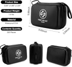 Premium First Aid Kit, 320 Piece Waterproof Hard Shell Eva First Aid Kit for Home, Camping, Cars, Hiking, Travel, Businesses 