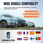 Check Engine Code Reader, OBDMATE OM201 OBD2 Diagnostic Tool Clearing Faulty Codes with Wireless Printing | Graphic Live