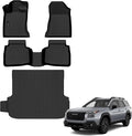 Auxko All Weather Floor Mats Cargo Mat for Subaru Outback 2026 All Season TPE Accessories Guard Odorless Anti-Slip Floor Liners Trunk Mat for Subaru Outback 2026