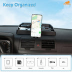Aunginsy Center Console Dash Storage Tray Compatible with Hummer H3 2005-2009, Car Dashboard Multi-Functional Phone Mount Storage Box Dash Organizer Tray Insert with Mobile Phone Holder Accessories