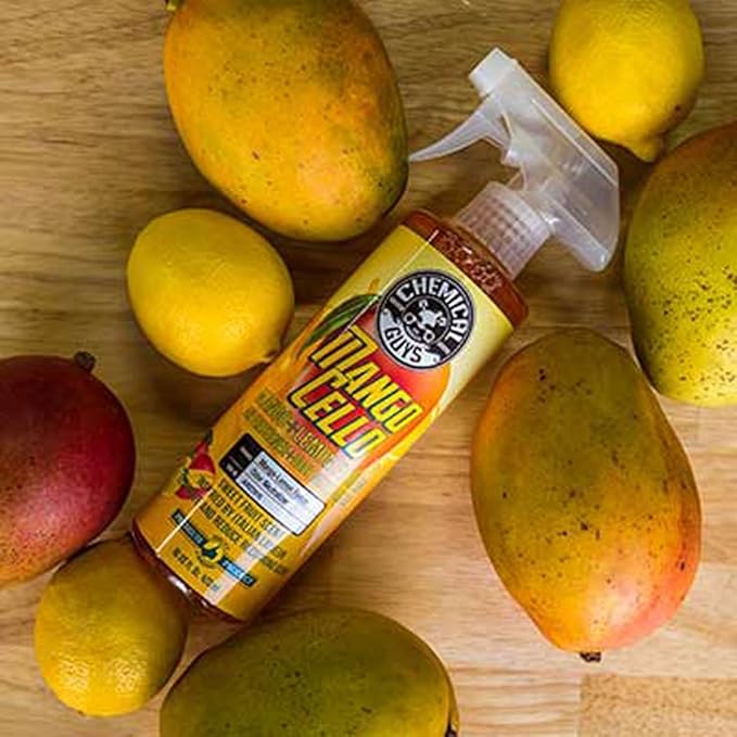Chemical Guys AIR22616 Air Freshener & Odor Neutralizer (Mangocello Mango Lemon Fusion), 16 fl. oz