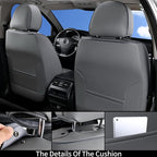 Coverado Seat Covers, Car Seat Covers Front Seats, Car Seat Cover, Car Seat Protector Waterproof, Car Seat Cushion Nappa Leat