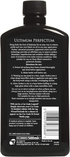 Car Gods Black Carnauba Wax Polish, Pigmented Formula 3 in 1 Removes Surface Oxidation, Blemishes and Minor Scratches, 17 Fl Oz