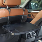 Car Steering Wheel Desk Compatible with Ford F150 F250 F350 F-150 F-250 F-350, Foldable Back Seat Tray Table, Car Steering Wheel Tray for Laptop Eating Writing, Travel Car Accessories,A