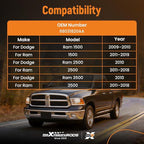 maXpeedingrods Rear Park Assist Wiring Harness 68031820AA for Dodge Ram 1500 2009-2019 2500 3500 2010-2018, Rear Park Assist 