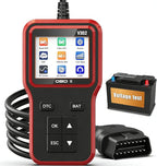 OBD2 Scanner with Battery Tester - Vehicle Code Reader for Check Engine Light, Plug and Play, Car Scanner Diagnostic Tool for
