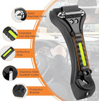 4PCS Car Window Breaker, Glass Breaker, Window Breaker Seatbelt Cutter, 2-in-1 Car Safety Hammer with One Second Emergency Gl