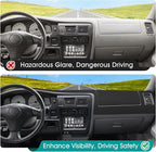 FIILINES Dash Cover for 1998-2004 Toyota Tacoma, Dashboard Mat Accessories Dash Cover Sunshade Nonslip Mesh Protector No Glar
