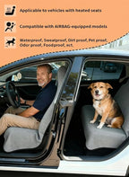Waterproof Towel Car Seat Cover, 1200g Heavy-Duty Sweat Protection for Yoga, Swimming & Beach, Universal Non-Slip Seat Protec