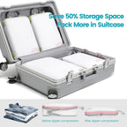 Cambond Compression Packing Cubes for Travel - Lightweight Expandable Travel Bags Luggage Organizers Travel Essentials Compre