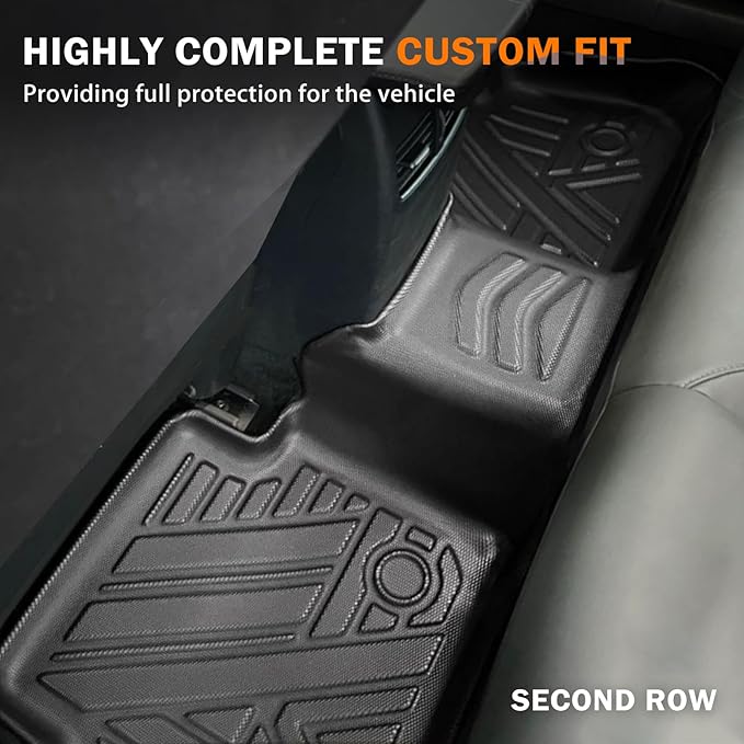 KUST Floor Mats for 2020-2025 2026 Mazda CX-30, All Weather Floor Liners TPE Front Rear 2 Row Car Mats for CX30 Accessories High Edge Non-Slip