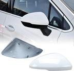 Right Passenger Side Mirror Cover Caps Compatible with Chevrolet Chevy Cruze 2017 2018 2019 Replacement Rear view Mirrors Trim (White)