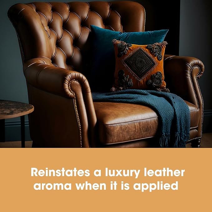 Furniture Clinic Leather Protection Cream | 2-in-1 Leather Conditioner & Waterproofing Protector for Furniture, Shoes, Car Se