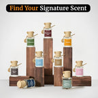 Hanging Car Air Freshener - Aromtopia Woody Scent Car Fragrance Diffusers - Car Odor Eliminator - Long Lasting Scent - Auto A