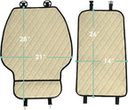 FH Group Car Seat Cushion – Neosupreme Single Front Seat Cover with Front Pockets, Airbag Compatible, Universal Fit Car Seat 