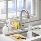 Toothbrush Holders for Bathrooms, Carbon Steel Tooth Brushing Holder Electric Toothbrush and Toothpaste Organizer Bathroom Ac