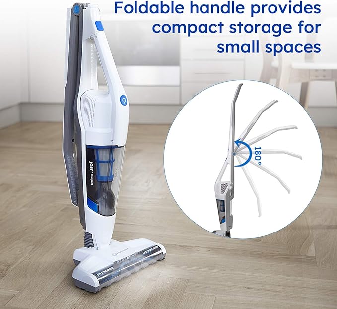 Vacmaster VSD1801 Cordless Handheld & Stick Vacuum Cleaner 2 in 1, Rechargeable Li-ion Battery Powerful Lightweight for Hardw