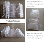 Underwear Organizer, 3 Set Foldable Bra Underwear Organizer Drawer Divider Storage Organizer for Underwear, Socks, Ties, Bras
